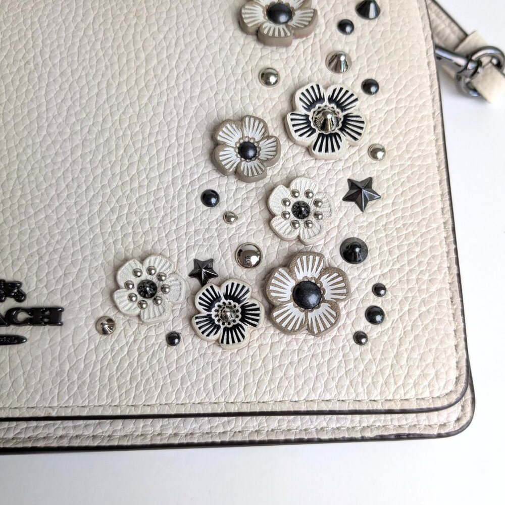 COACH Foldover Crossbody Clutch with Tea Rose - Picture 8 of 8